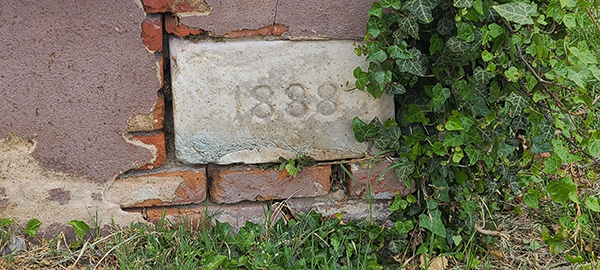 Corner stone reading 1888